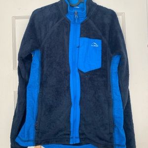 LL Bean Womens Zip Up Fleece
